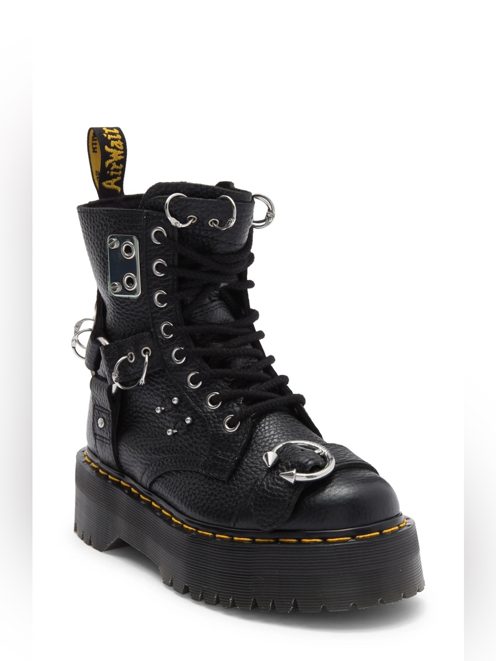 RARE Dr. Martens Jadon Piercing platform boots